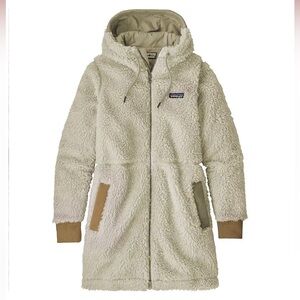 Patagonia Women’s Dusty Mesa Fleece Parka - Dark Natural - S